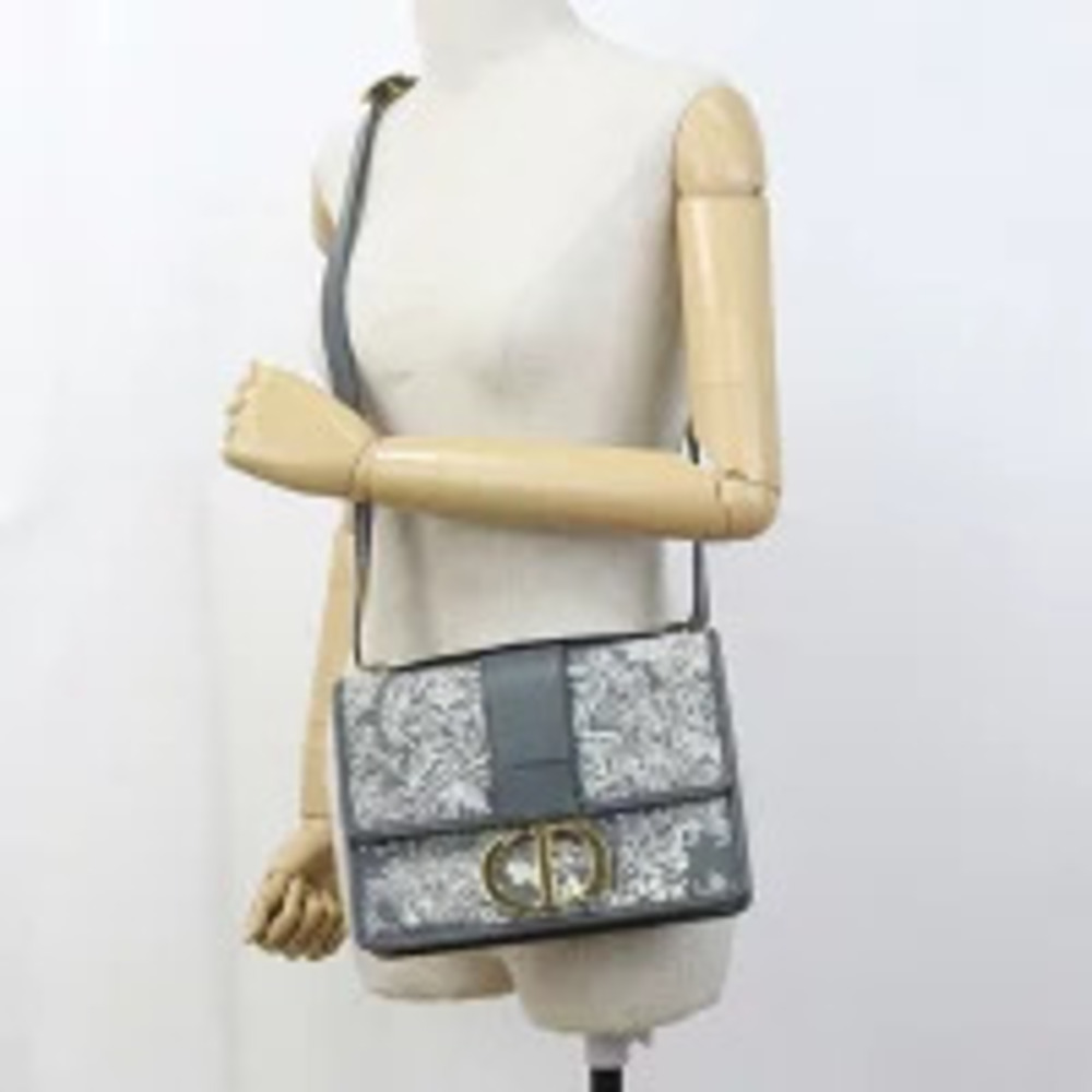 Christian Dior Crossbody Bag Montaigne Gray - Picture 10 of 10